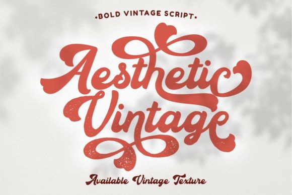 Aesthetic Vintage Font for Business