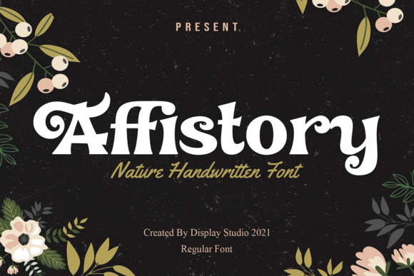 Affistory: A Stylish Font for Campaigns