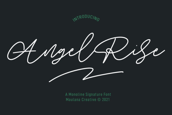 Angel Rise: A Font for Creative Campaigns