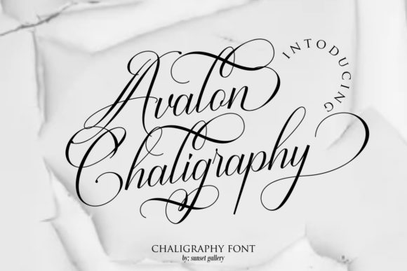Avalon Chaligraphy: A Font for Impact