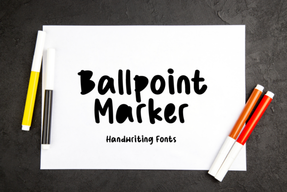 Ballpoint Marker Font Review