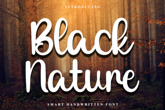 Black Nature: A Font for Business Style