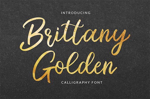 Brittany Golden: A Font for Business Brilliance