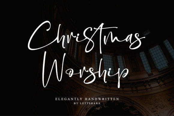 Christmas Worship Font Review