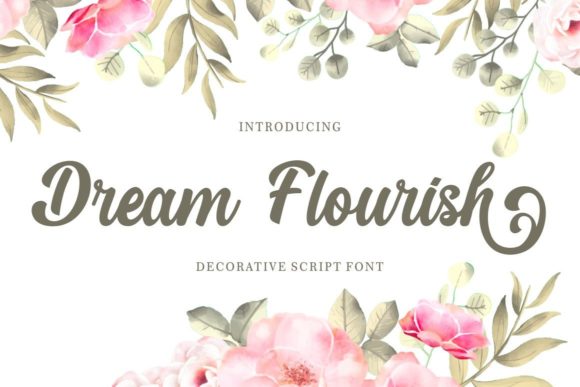 Dream Flourish: A Magical Script Font