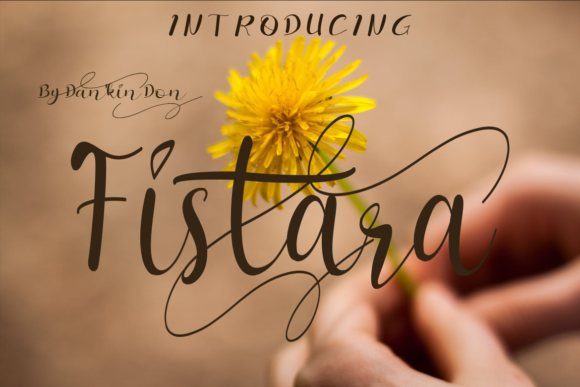 Fistara: Elegant Script Font for Crafters