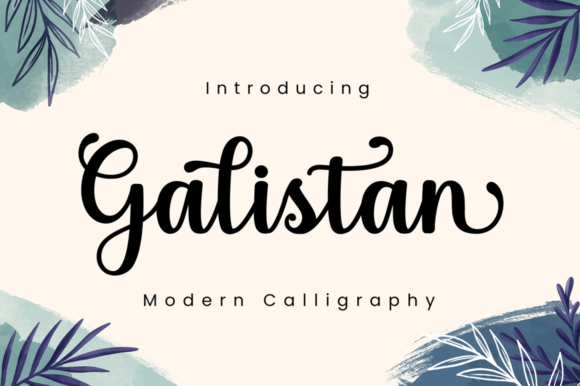 Galistan Font: Bold & Classic