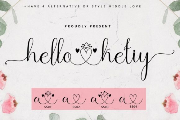 Hello Ketiy: A Font That Brings Your Brand to Life