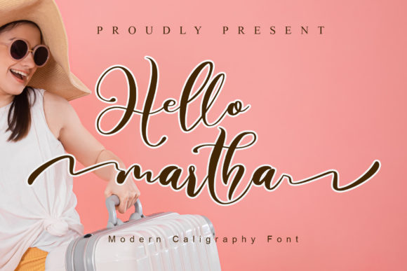 Hello Martha Font for Business