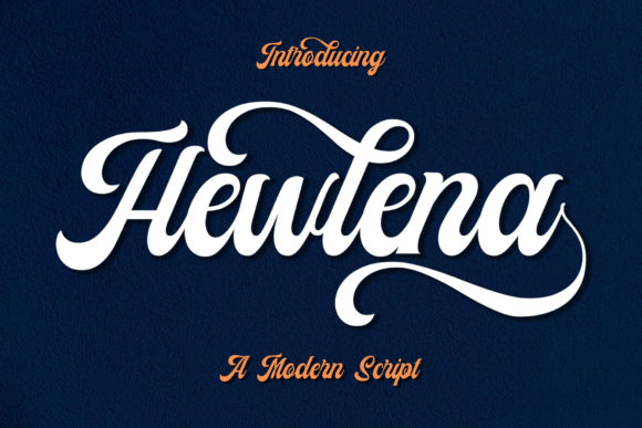 Hewlena: A Bold Handwritten Font