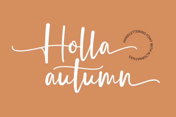 Holla Autumn Font Review