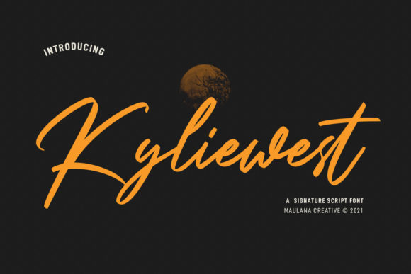 Kyliewest Signature: Elegant Script for Business Branding