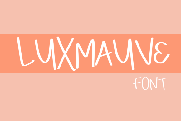 Luxmauve: A Script Font for Real Projects