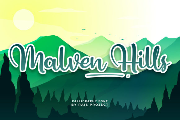Malven Hills: A Delicate Script for Creative Projects