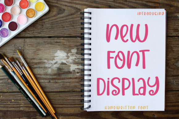 New Font Display: A Stylish Typeface for Digital Marketing