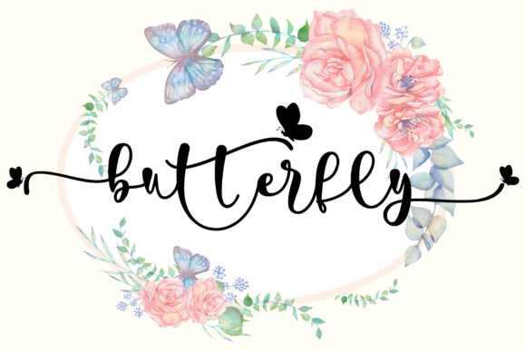 Pretty Butterfly Font Review