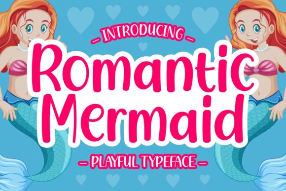 Romantic Mermaid Font for Creative Campaigns