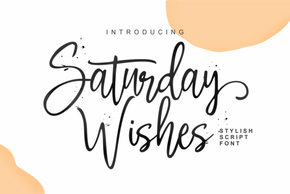 Saturday Wishes Font for Elegant Design