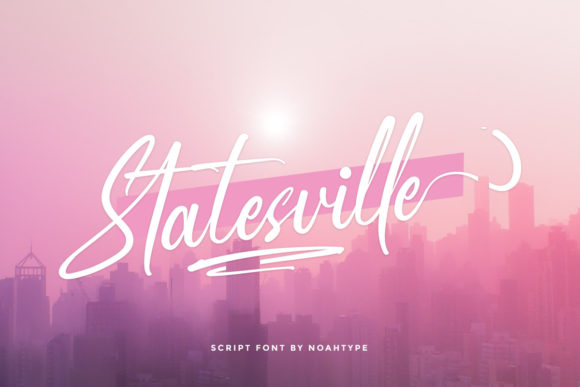 Statesville: A Script Font for Elegant Web Design