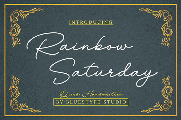 Use Rainbow Saturday for a Classy Web Design