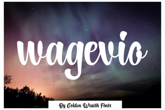 Wagevio: A Timeless Handwritten Font
